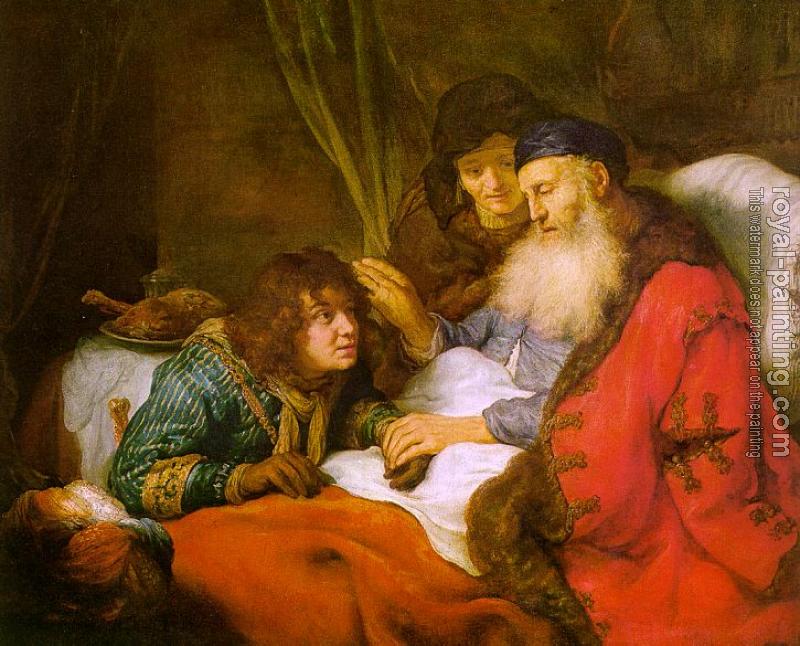 Govert Teunisz Flinck : Isaac Blessing Jacob